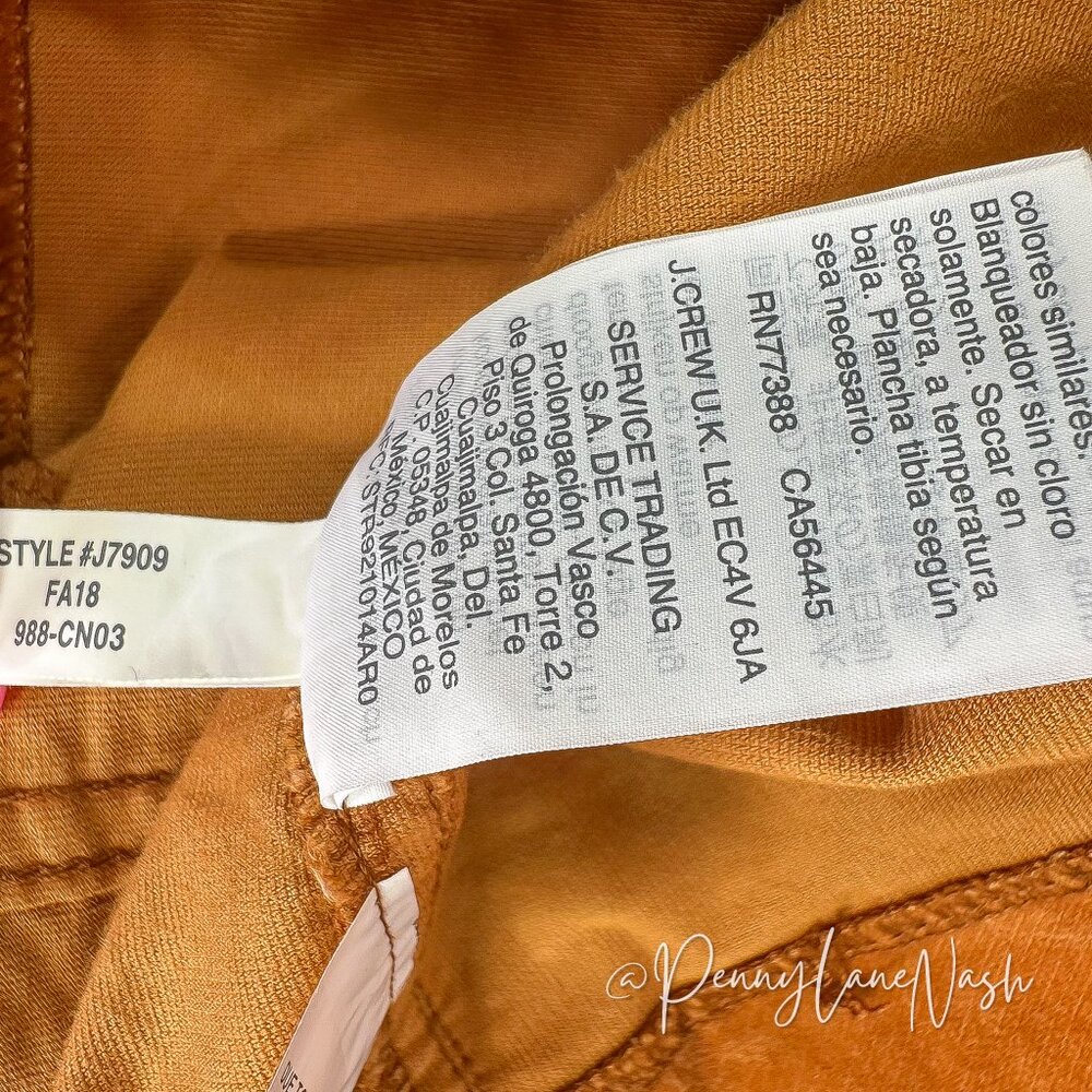 Madewell Velveteen Button Front A-Line Mini Skirt golden pecan - Picture 12 of 12